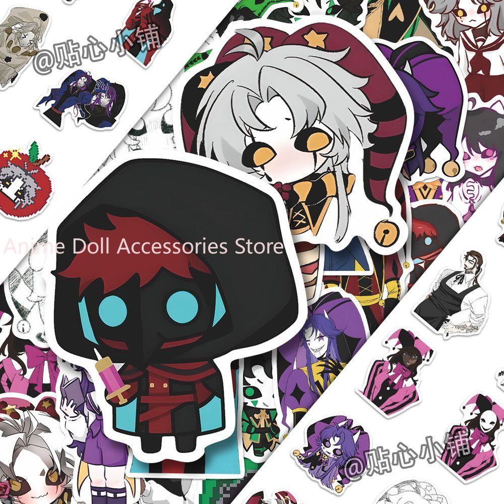 Laptop Accessories Aesthetic - 73PCS The Freak Circus Pierrot Anime