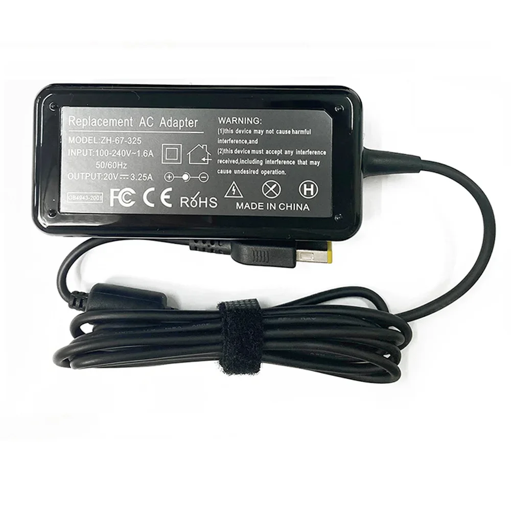 20V 3.25A Laptop AC Adapter Ch - огляд і ціна Laptop Accessories Shop