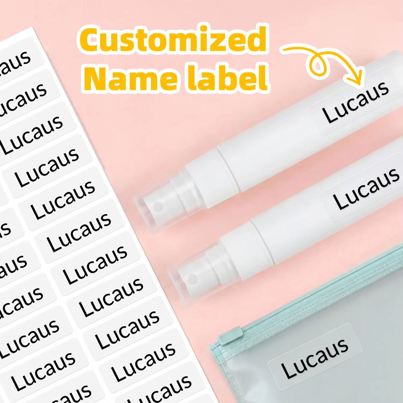 1-300PCS Custom Personalized N - огляд і ціна Laptop Accessories Aesthetic