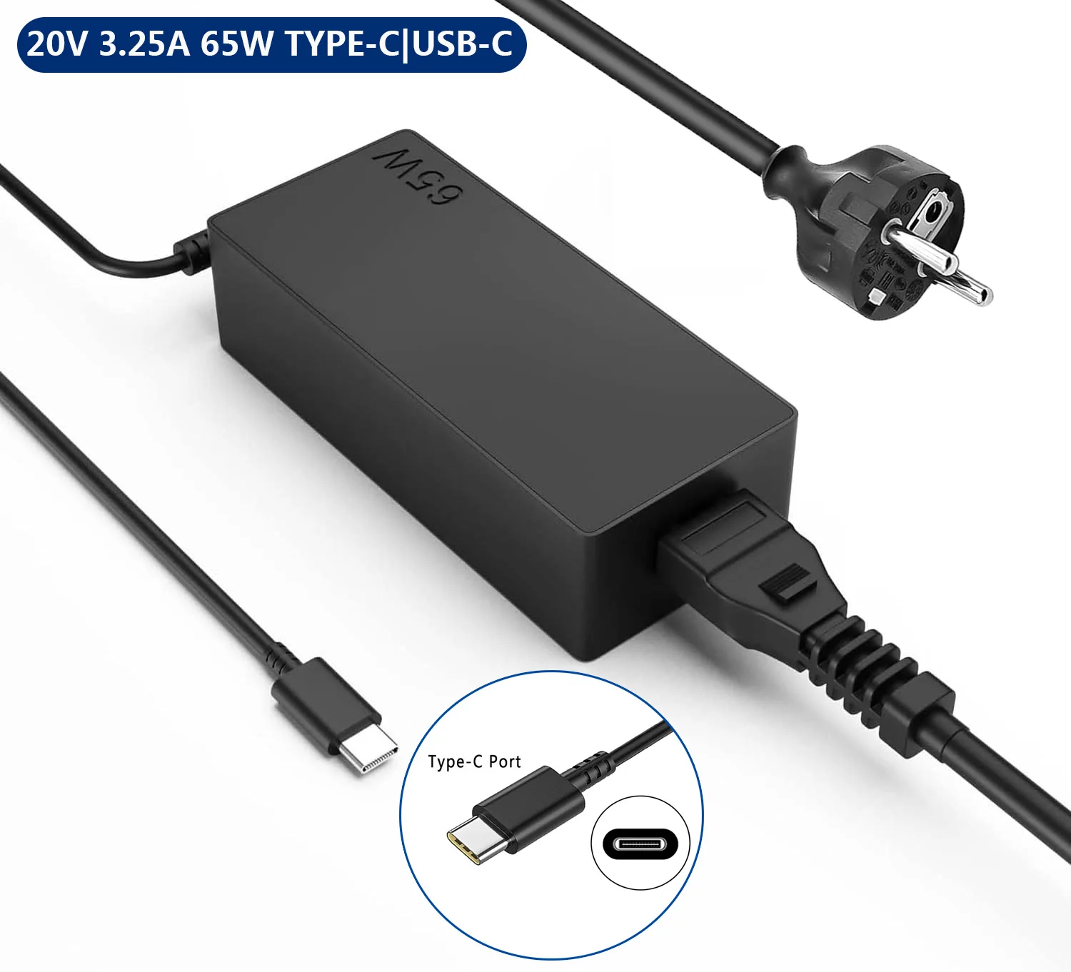 65W 20V 3.25A TYPE-C Laptop Ac - огляд і ціна Laptop Accessories Shop