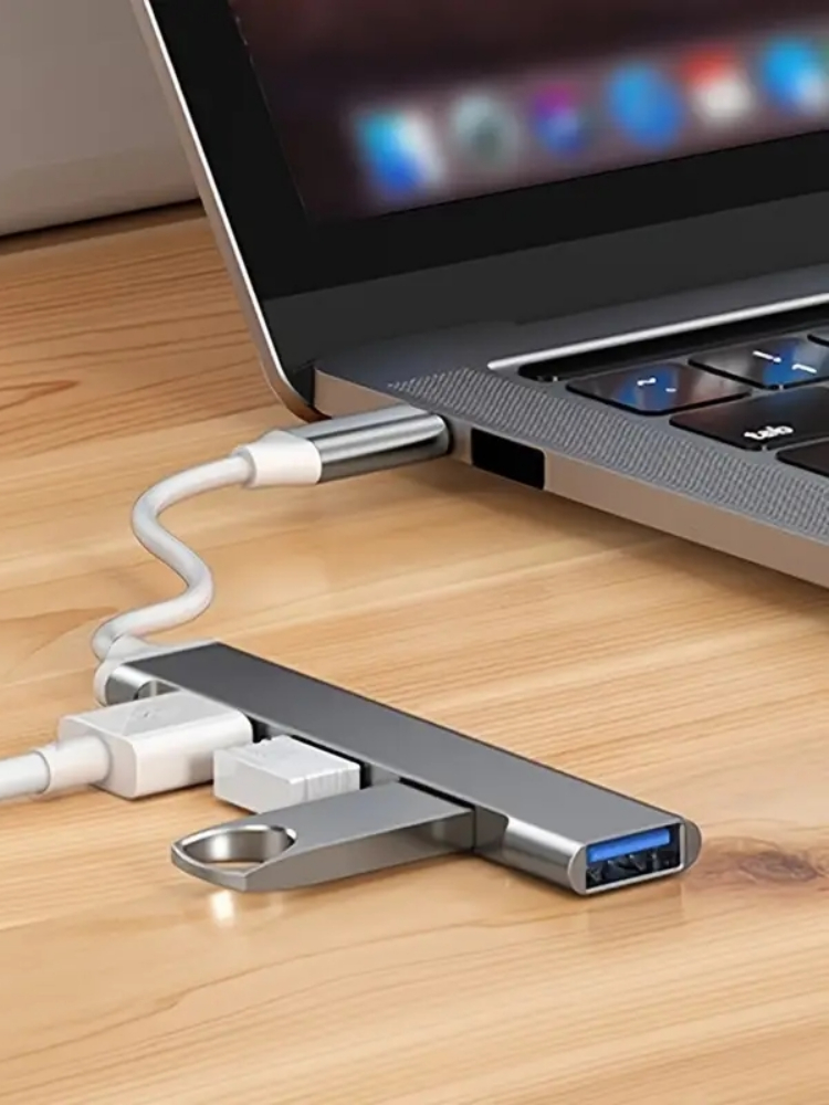 4-Port Multi-Splitter Type C H - огляд і ціна Apple Accessories Laptop