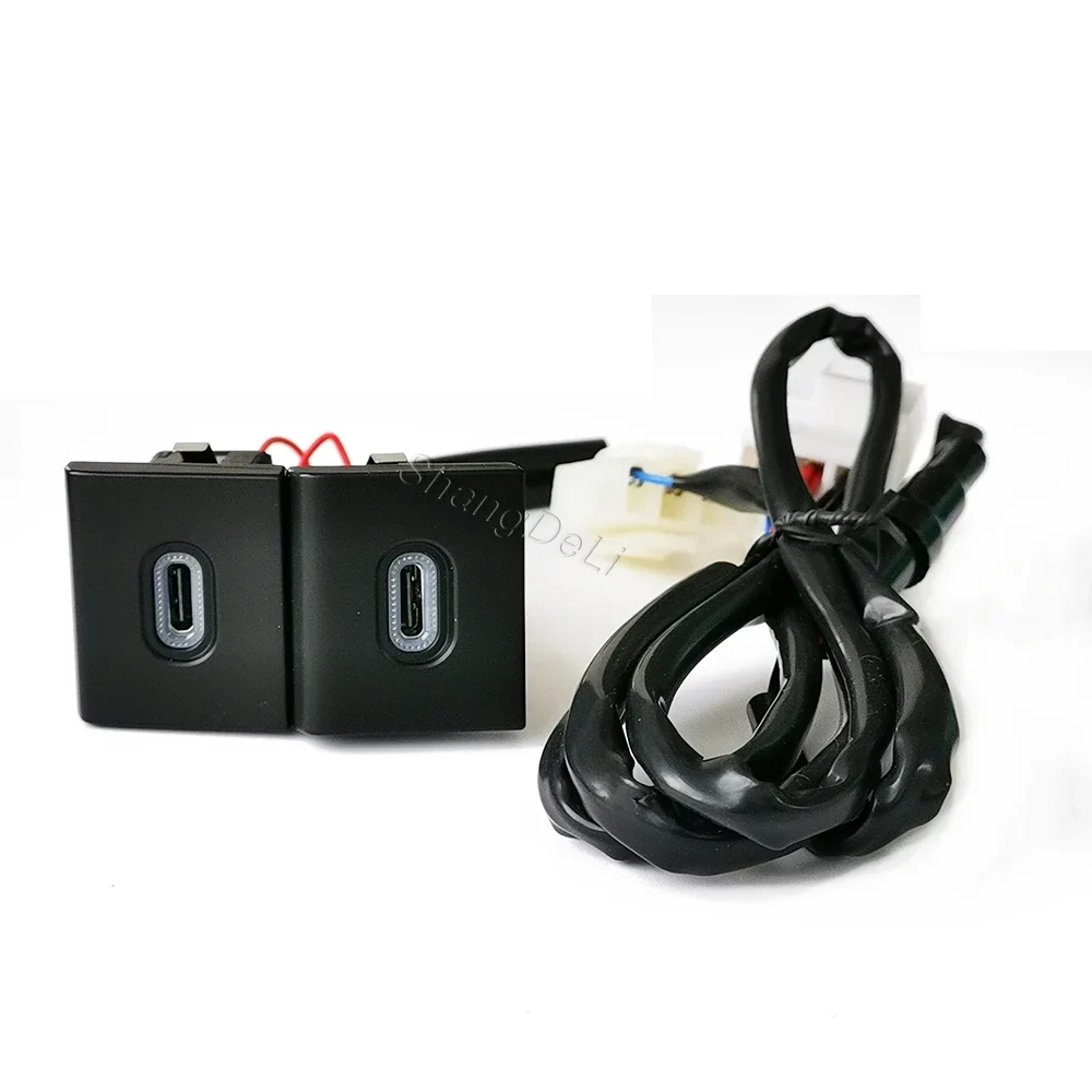 Red LED Quick Car Charger Sock - огляд і ціна Usb C Power Adapter
