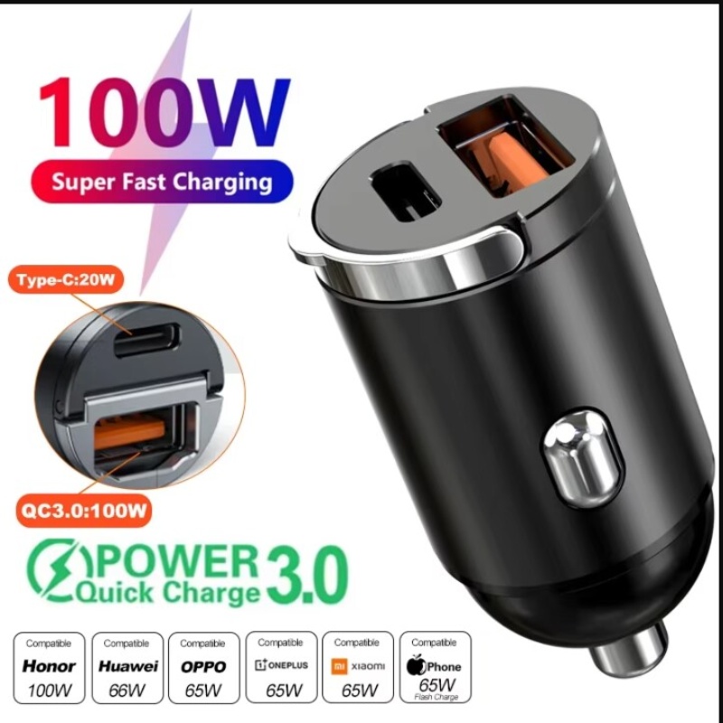 Mini 100W PD QC Pull Ring Fast - огляд і ціна Usb C Power Adapter
