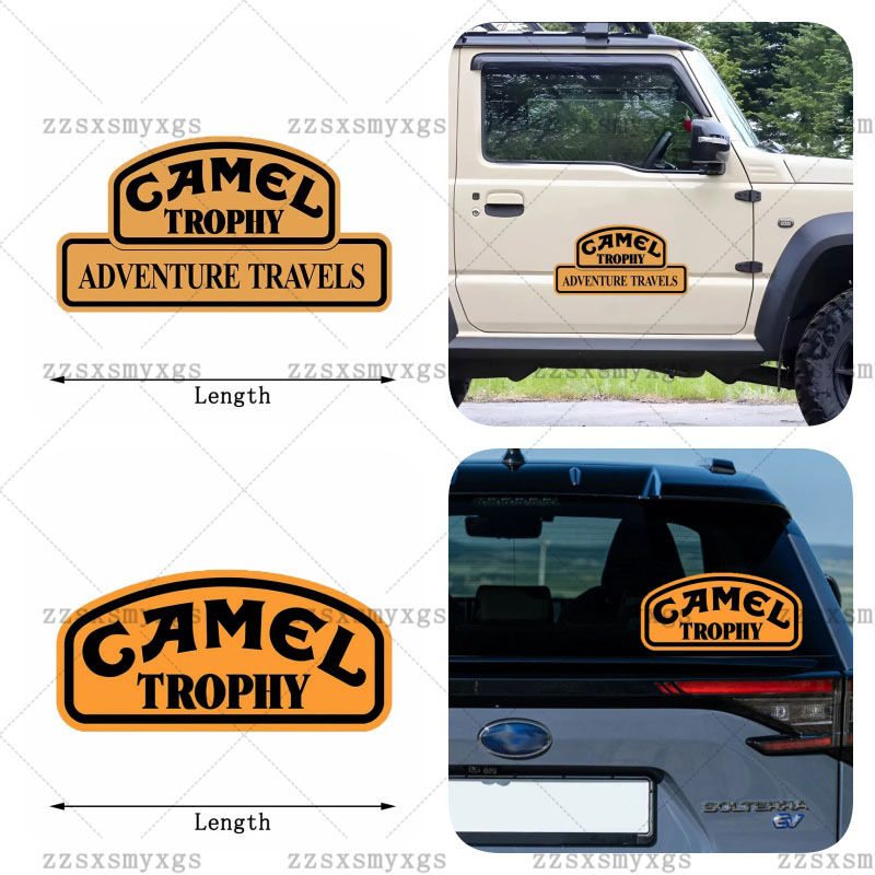 Car Stickers Camel Trophy Badg - огляд і ціна Laptop Accessories Brand