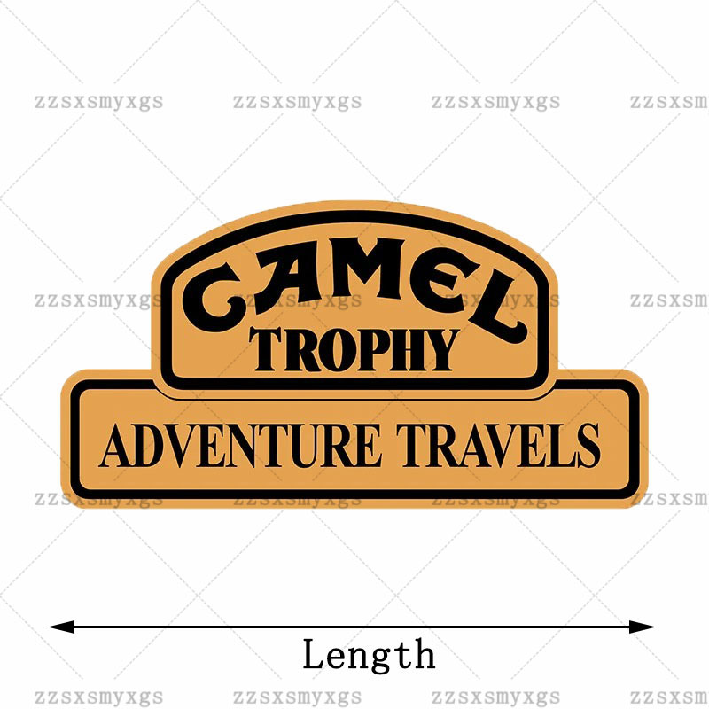 Car Stickers Camel Trophy Badg - огляд і ціна Laptop Accessories Brand