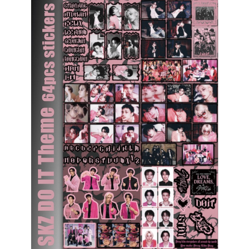 64pcs/65pcs/69pcs StrayKid,SK, - огляд і ціна Laptop Accessories Aesthetic