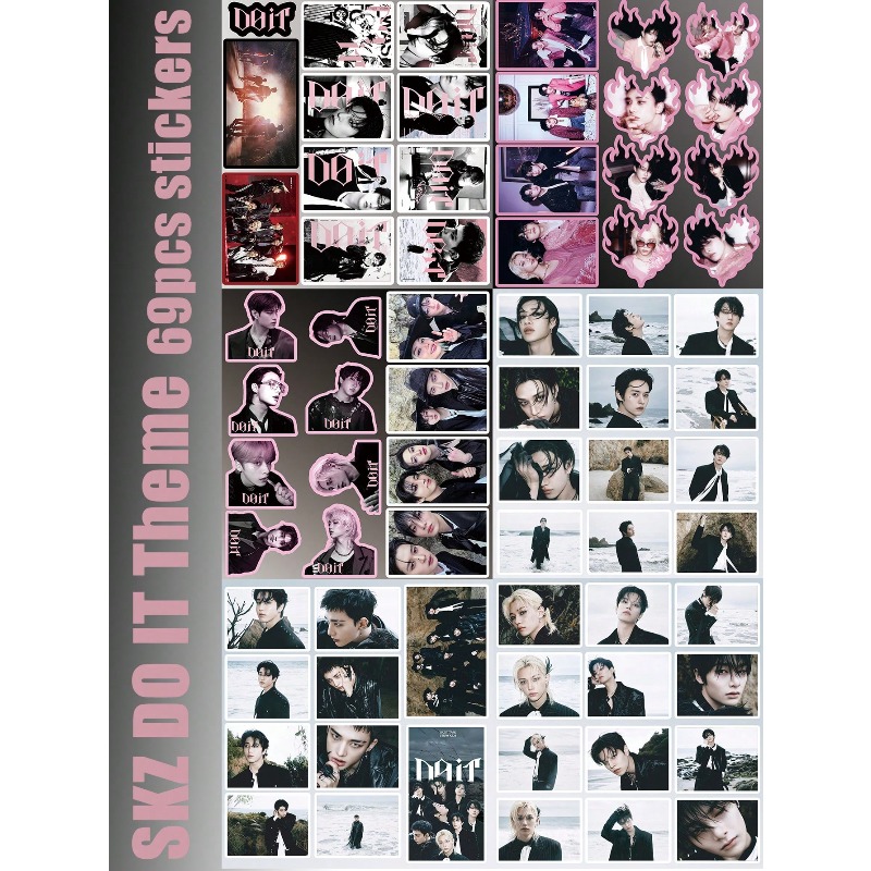 64pcs/65pcs/69pcs StrayKid,SK, - огляд і ціна Laptop Accessories Aesthetic