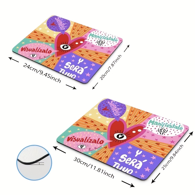 Brand Evil Eye Mouse Pad Iron  - огляд і ціна Laptop Accessories Brand