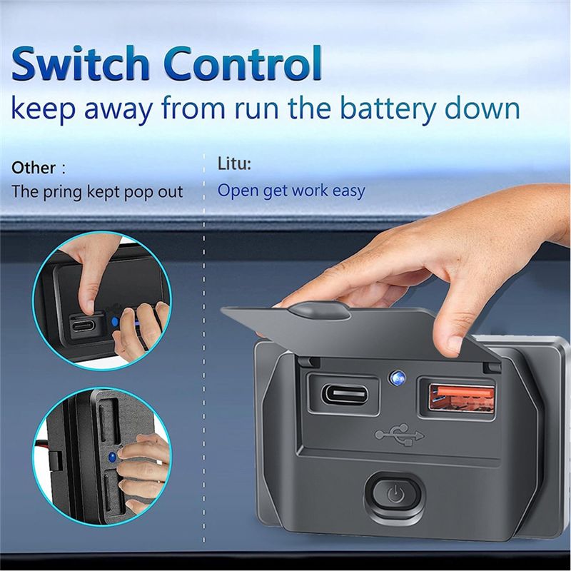 Quick Charge PD Type-C + USB P - огляд і ціна Usb C Power Adapter