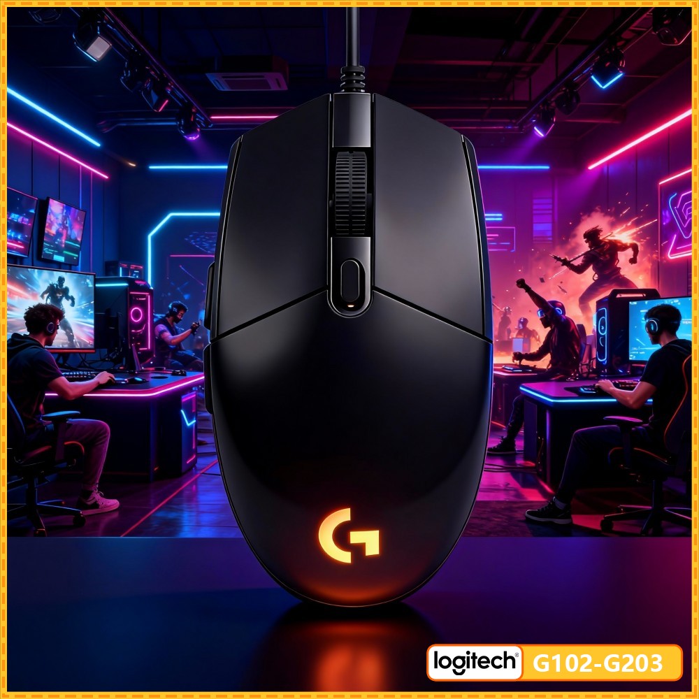 Logitech G203 Wired RGB Gaming - огляд і ціна Logitech Mouse G203