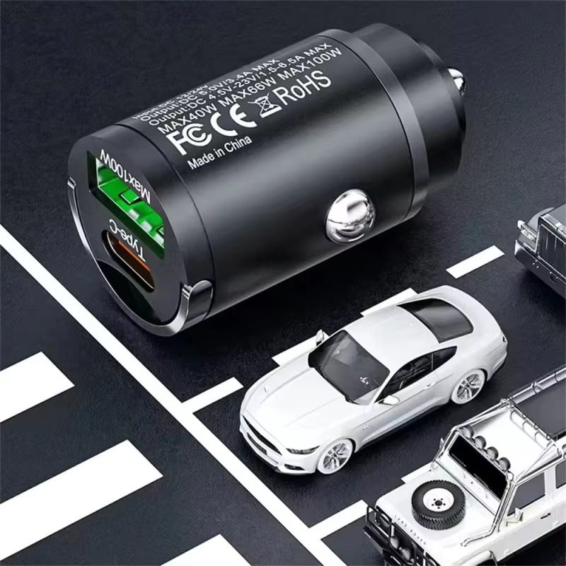 100W PD USB Car Charger Lighte - огляд і ціна Usb C Power Adapter