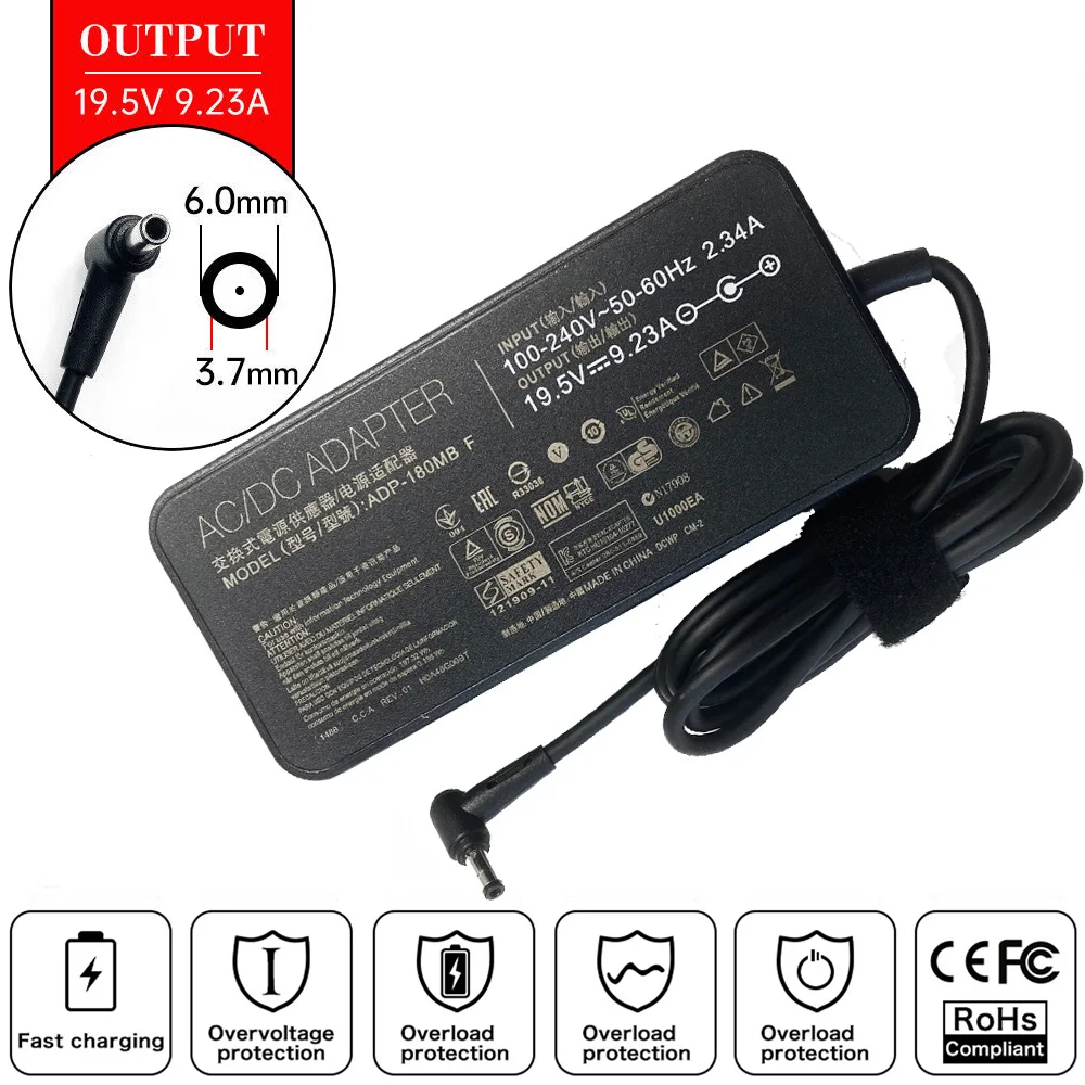 19.5V 9.23A Laptop AC Adapter  - огляд і ціна Laptop Accessories Shop