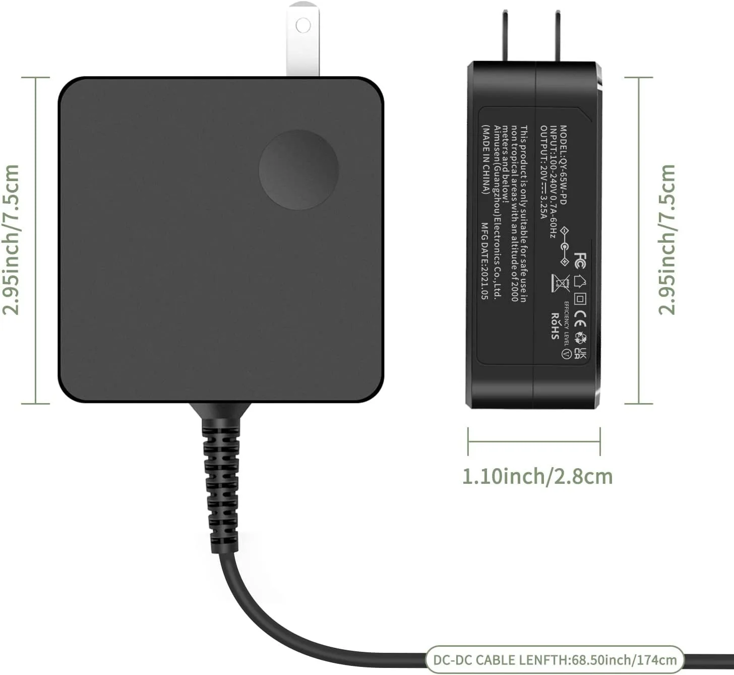 20V 3.25A 65W Laptop Ac Adapte - огляд і ціна Laptop Accessories Shop