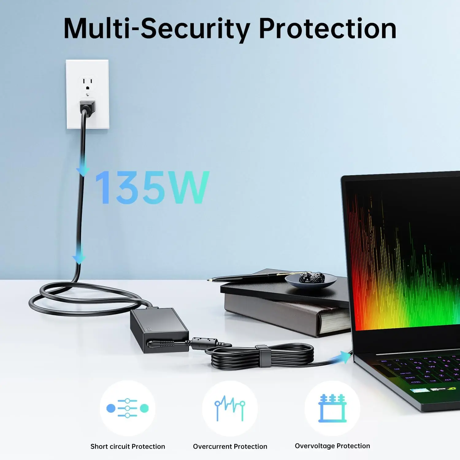 20V 6.75A 135W Laptop Ac Adapt - огляд і ціна Laptop Accessories Shop