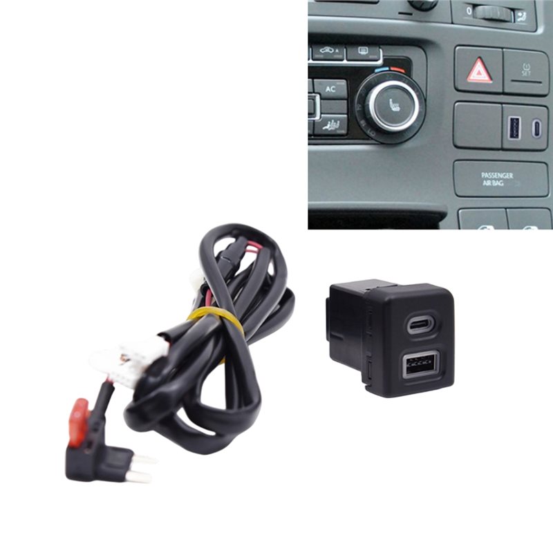 Car QC3.0 USB TYPE-C Fast Char - огляд і ціна Usb C Power Adapter