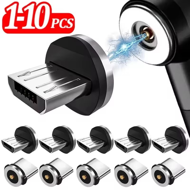 1/5/10PCS USB-A Type C Magneti - огляд і ціна Usb C Power Adapter