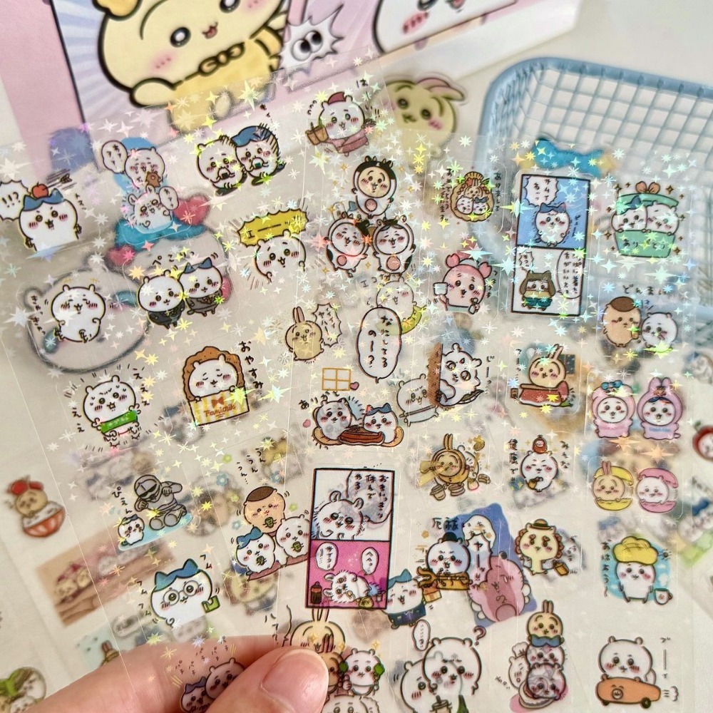30Pcs Chiikawa Laser Stickers  - огляд і ціна Laptop Accessories Toys