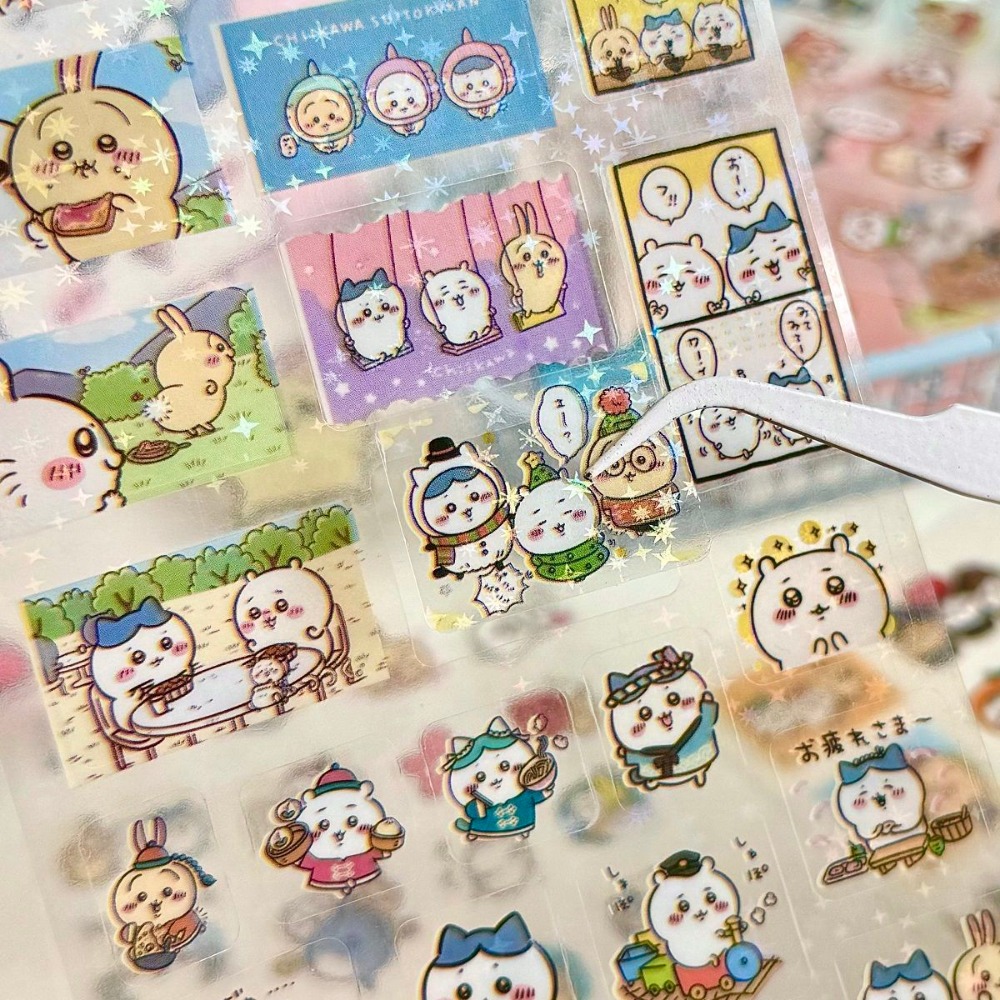 30Pcs Chiikawa Laser Stickers  - огляд і ціна Laptop Accessories Toys