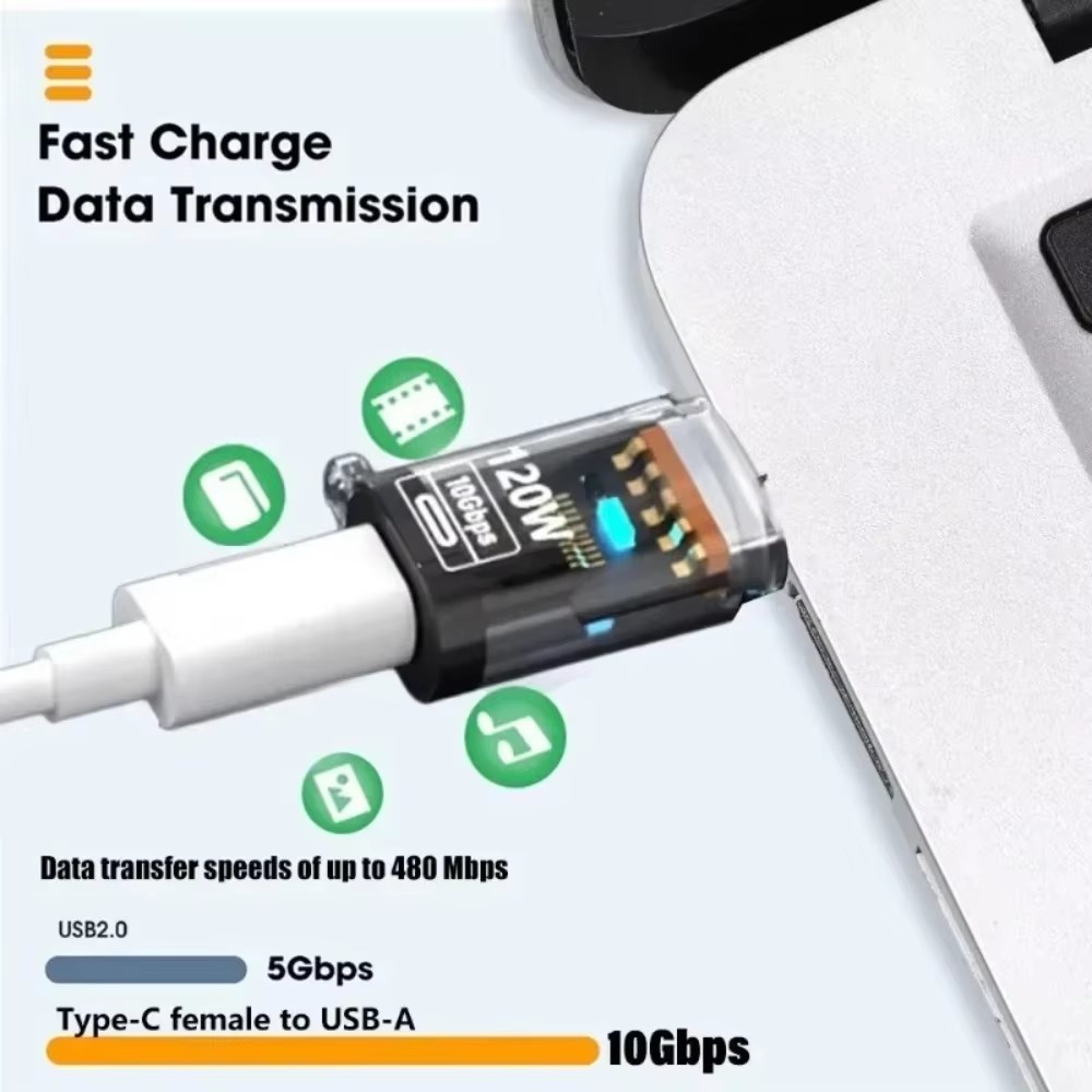 OTG USB C Female To USB A Male - огляд і ціна Usb C Power Adapter