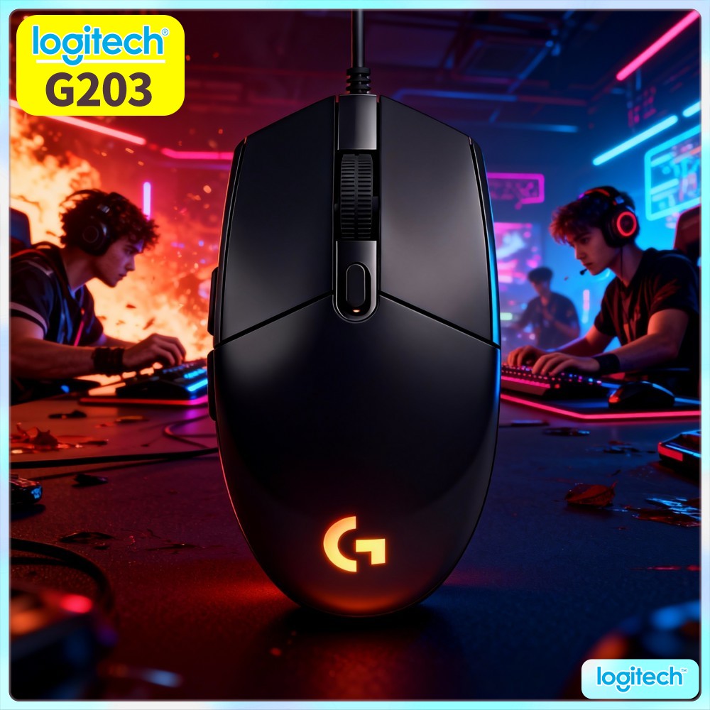 Logitech G203 Wired Gaming Mou - огляд і ціна Logitech Mouse G203