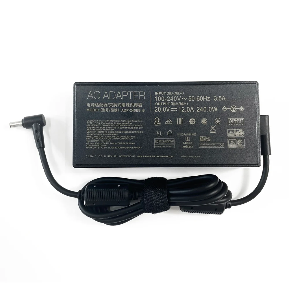 20V 12A Laptop AC Adapter Char - огляд і ціна Laptop Accessories Shop