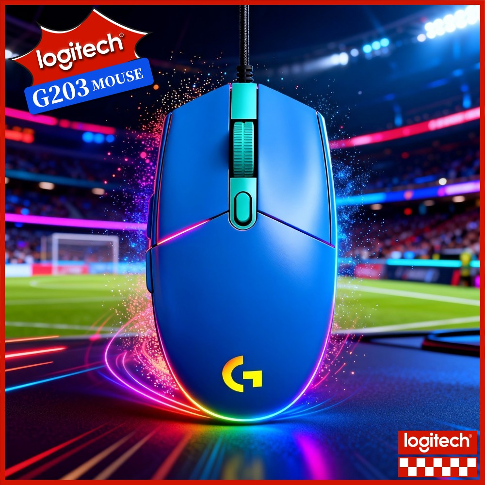 Logitech G203 Wired Gaming Mou - огляд і ціна Logitech Mouse G203