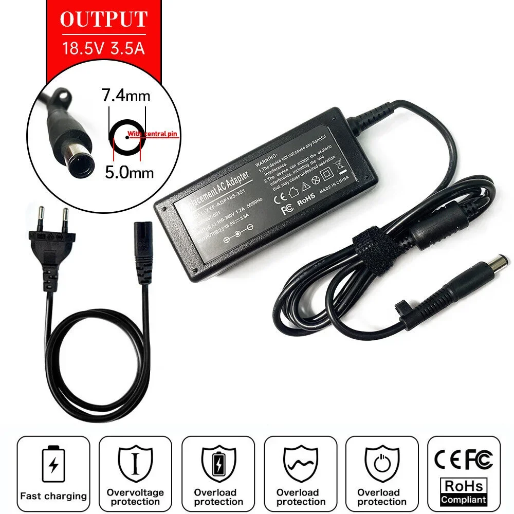 18.5V 3.5A Laptop Ac Adapter C - огляд і ціна Laptop Accessories Shop