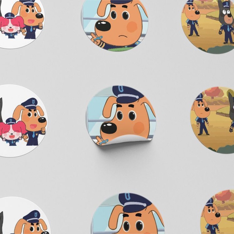 Sheriffs Labradors Cute Charac - огляд і ціна Laptop Accessories Aesthetic