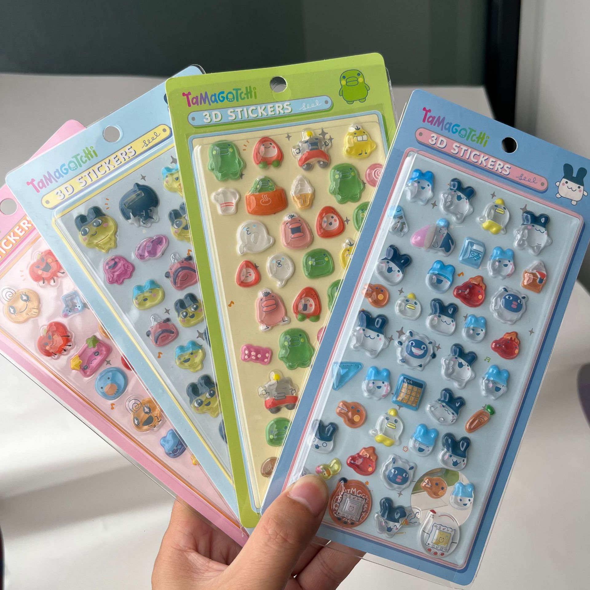 Cute Tamagotchi 3D Puffy Stick - огляд і ціна Laptop Accessories Aesthetic