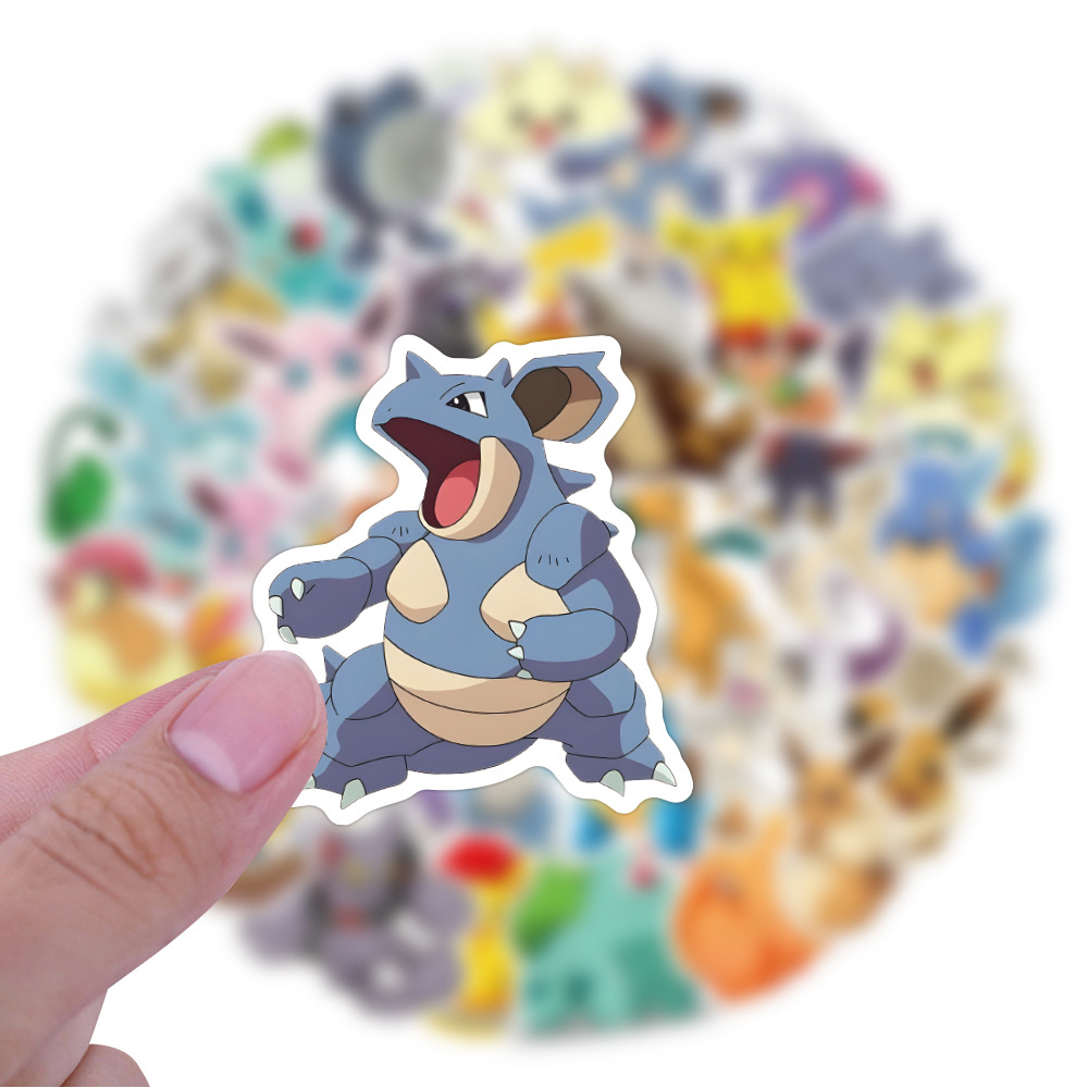 50/60pcs Cute Cartoon Anime Po - огляд і ціна Laptop Accessories Toy