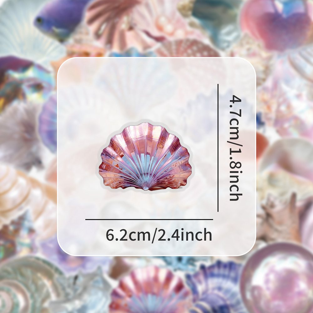 50pcs Cartoon Shell Graffiti S - огляд і ціна Laptop Accessories Aesthetic