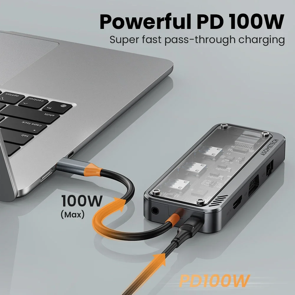 10 In 1 Hub Usb 3.0 Type C To  - огляд і ціна Apple Accessories Laptop