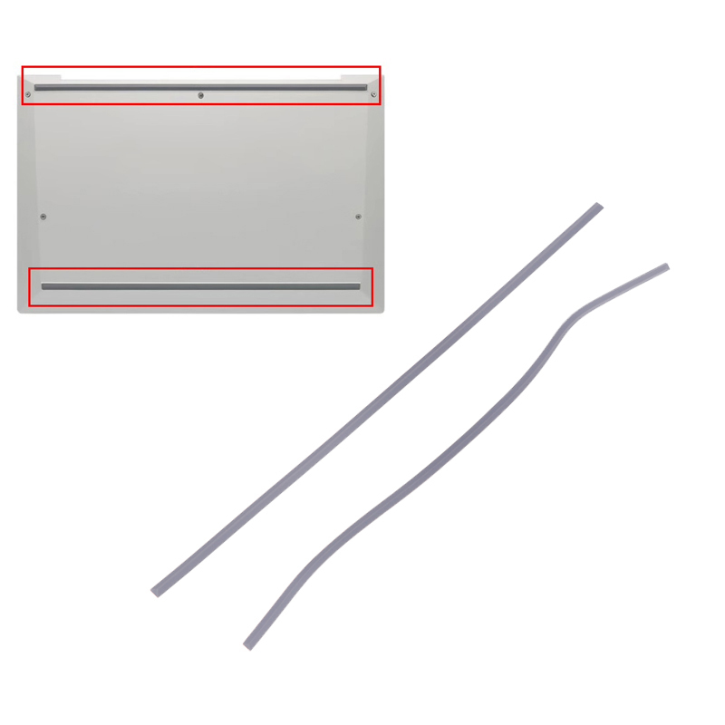 1Pc Laptop Rubber Strip For El - огляд і ціна Apple Accessories Laptop