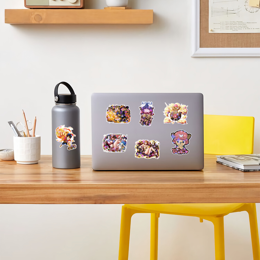 One Piece Stickers 20PCS Anime - огляд і ціна Laptop Accessories Aesthetic