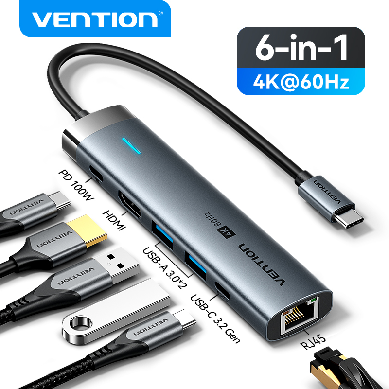 Vention USB C HUB Type C to HD - огляд і ціна Apple Accessories Laptop