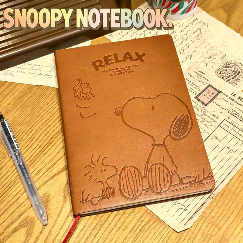 Vintage Snoopy A5 Leather Note - огляд і ціна Laptop Accessories Cover